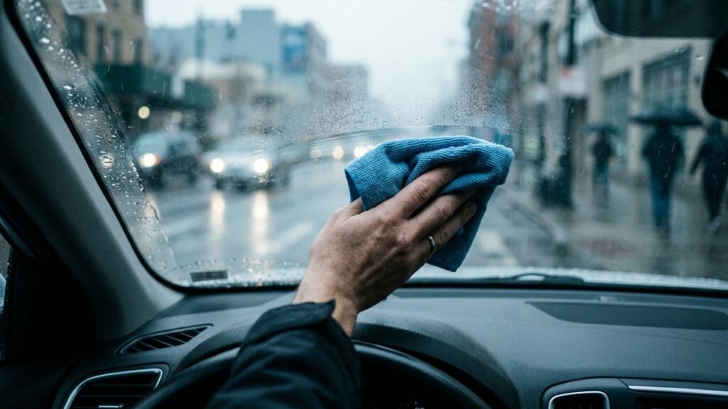 O truque simples para evitar que os vidros do carro fiquem embaçados nas manhãs frias