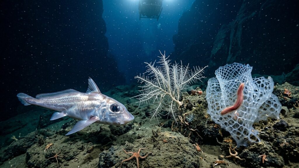 Cientistas identificam mais de 1.000 novas espécies marinhas em expedição histórica nas profundezas do oceano