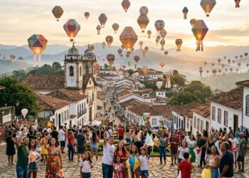 A cidade brasileira que realiza todo ano o maior festival de balões do mundo, e que quase foi proibido pelo governo federal