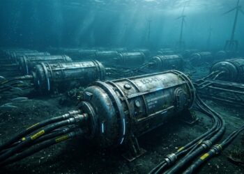 1º data center submarino movido a vento do mundo entra em operação na China com PUE de 1,15 e redução de 22,8% no consumo de energia