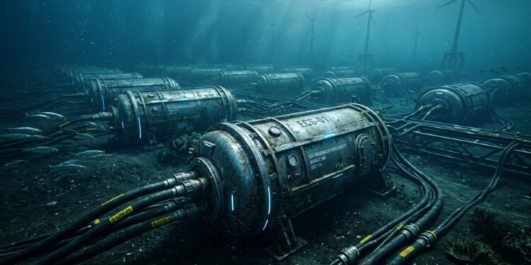 1º data center submarino movido a vento do mundo entra em operação na China com PUE de 1,15 e redução de 22,8% no consumo de energia