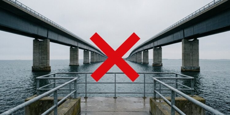 Adeus pontes: o túnel submerso entre dois países que atravessa o mar de carro