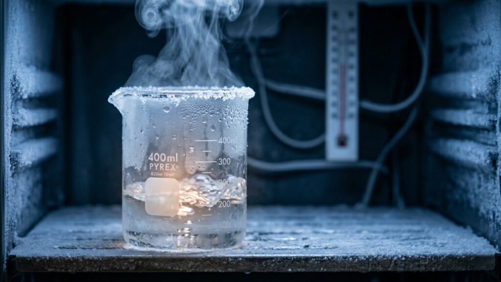 Por que a água quente congela mais rápido que a fria?