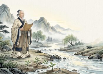 Mêncio, filósofo chinês: "A natureza do homem é boa, assim como a água corre naturalmente para baixo." Uma lição sobre confiar na bondade humana, cultivar o que há de melhor em nós e acreditar no potencial de cada pessoa