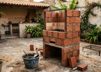 Quanto custa construir uma churrasqueira de tijolinho em 2026?