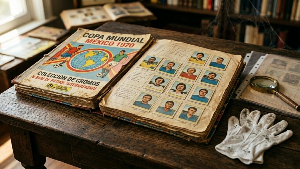 Qual foi o primeiro ano do álbum da copa do mundo FIFA e quanto ele vale hoje?