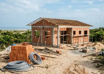 Quanto custa construir uma casa de praia simples em 2026 (e quais erros encarecem tudo)