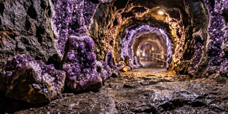 Cidade gaúcha esconde atrações dentro de antigas minas de ametista