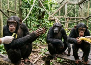 Descobrem que os chimpanzés também rejeitam injustiça, principalmente quando estão sendo vítimas