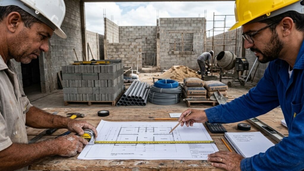 Quais etapas mais encarecem a construção de uma casa de 2 quartos e como economizar