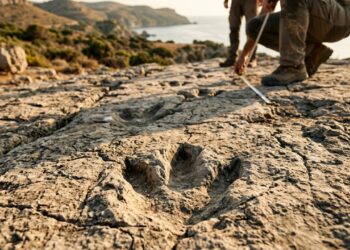 Pegadas fósseis de 230 milhões de anos revelam o que pode ter sido o primeiro ecossistema dominado por dinossauros