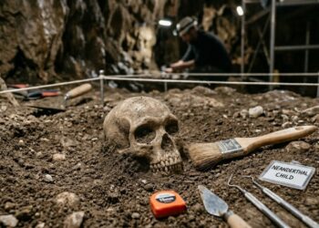Em 1926, arqueólogos encontraram o crânio da “criança da Torre do Diabo” de Neandertal e mudaram tudo o que se sabia sobre essa espécie humana extinta