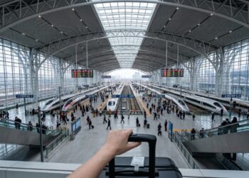 Estreiam a obra do século: a estação ferroviária mais gigante do mundo é igual a 170 campos de futebol