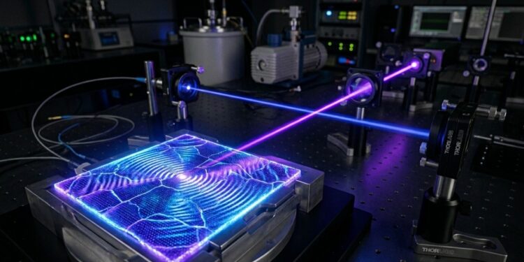 Foi descoberto um efeito quântico incomum em um semicondutor: pulsos de luz criam uma nova fase impossível de obter com calor