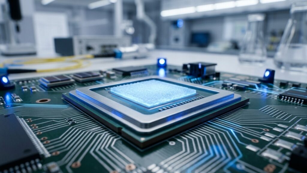 Foi descoberto um efeito quântico incomum em um semicondutor: pulsos de luz criam uma nova fase impossível de obter com calor