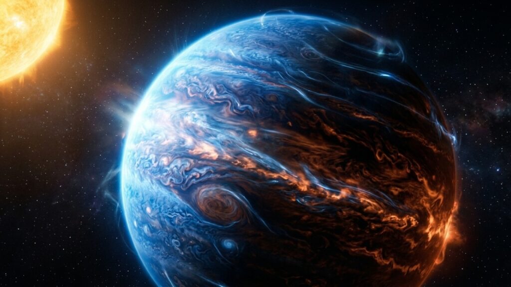 Existe um planeta onde chove vidro de lado a 7 mil km/h