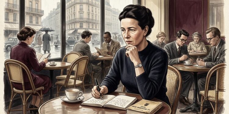 Simone de Beauvoir, filósofa francesa: "Não se nasce mulher, torna-se mulher. Mas o mesmo vale para qualquer ser humano: ninguém nasce pronto."