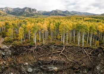 O maior ser vivo do planeta não é uma baleia: é uma floresta que é uma única árvore