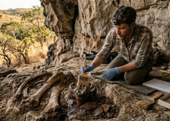A cidade onde fósseis humanos e animais antigos contam a história do cerrado