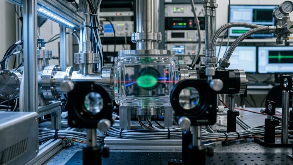 24 mil átomos ultrafrios desafiam uma das ideias mais firmes da física: as mudanças podem ser descritas sem usar um relógio