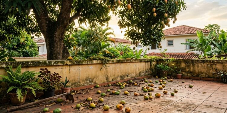 Os frutos do galho do vizinho que caíram no meu quintal são meus?
