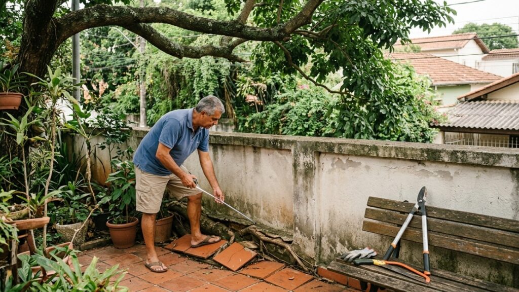 Os frutos do galho do vizinho que caíram no meu quintal são meus?