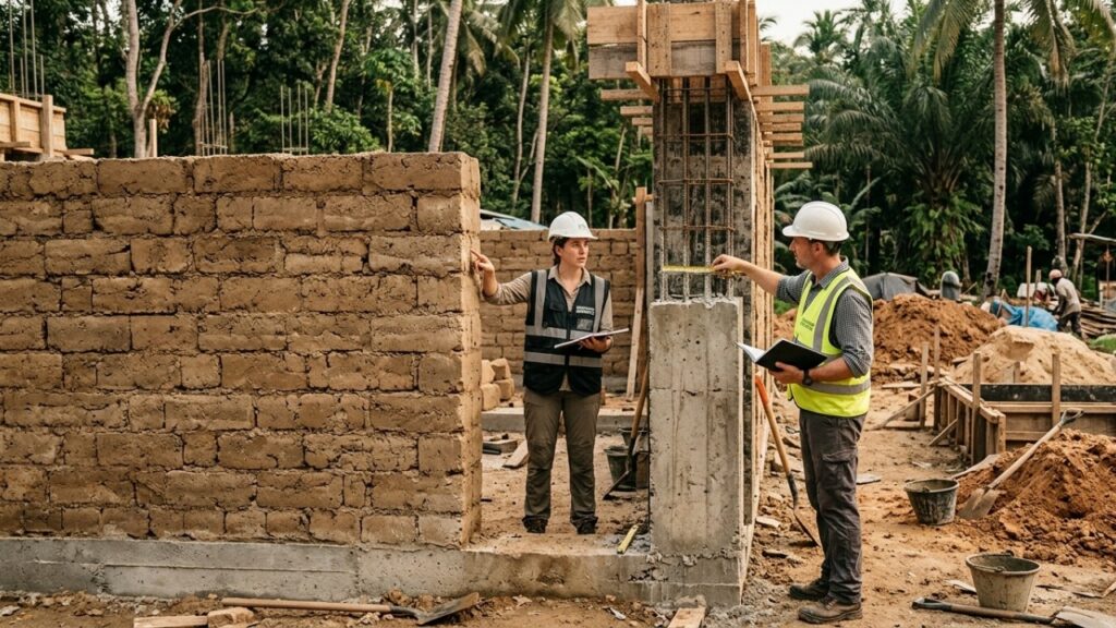 Construções de terra vermelha voltam a desafiar o concreto em projetos reais