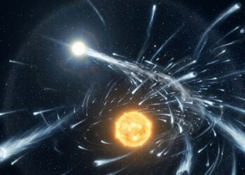 Estrela passou perto do Sol há 2,5 milhões de anos e pode ter provocado uma chuva de cometas