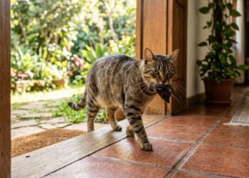 Por que os gatos trazem “presentes” para os tutores?