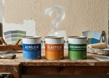  Qual a melhor tinta para parede de área externa: acrílica, elástica ou emborrachada?