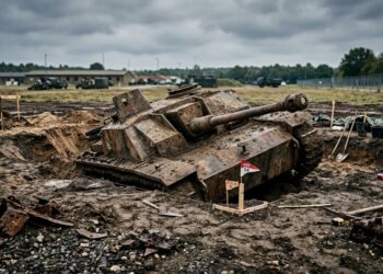 Em estado excepcional: canhão de assalto da Segunda Guerra Mundial é encontrado