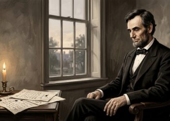 Abraham Lincoln — “No final, não são os anos em sua vida que contam, mas a vida em seus anos.”