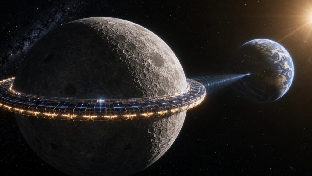 Japão quer cercar a Lua com um anel solar, e o Brasil pode sentir os impactos