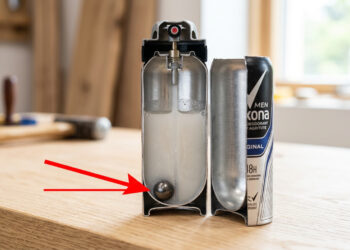 Para que serve aquela bolinha de metal dentro do spray de tinta ou desodorante?