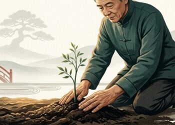 Provérbio chinês: "A melhor época para plantar uma árvore foi há 20 anos; a segunda melhor época é agora."