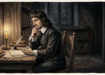 René Descartes, filósofo: “A duvida é o princípio da sabedoria.”
