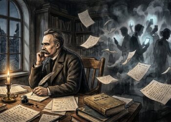 Friedrich Nietzsche, grande filósofo alemão, já alertava em 1886: “Quem enfrenta os próprios valores antes de seguir a multidão manterá a fraqueza à distância.”