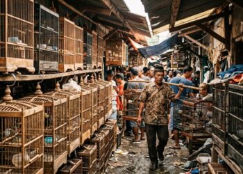 O preço de um canto perfeito: competições estão entre os motores do comércio de aves silvestres na Indonésia