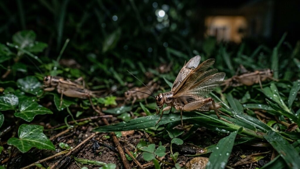 Se você ouvir grilos cantando em sua casa ou jardim à noite, veja o que isso significa e por que é um ótimo sinal