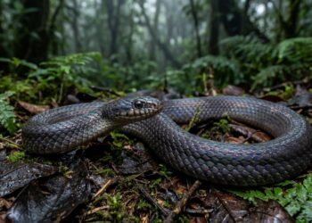 Nova espécie de cobra tem brilho metálico nas escamas e revela diversidade escondida no subsolo