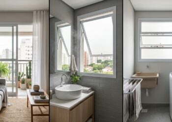 Qual o melhor tipo de janela para apartamento pequeno: de correr, maxim-ar ou basculante?