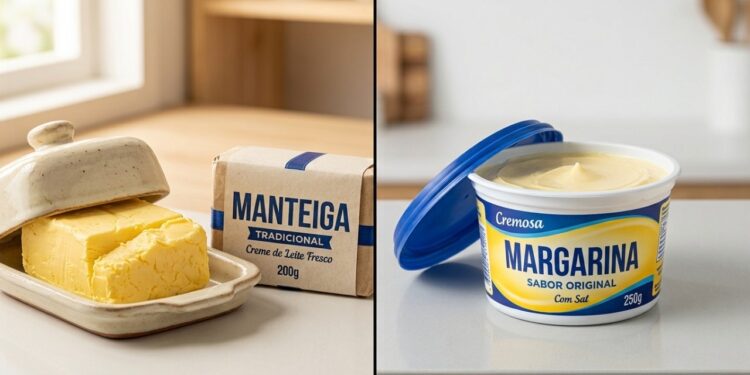 Manteiga ou margarina? A diferença escondida no rótulo que pode mudar sua escolha