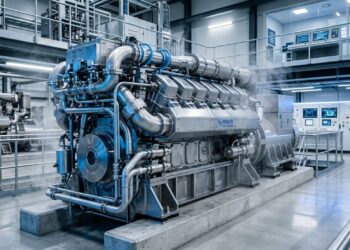 Motor 100% a hidrogênio entra na rede elétrica e pode ajudar cidades no futuro