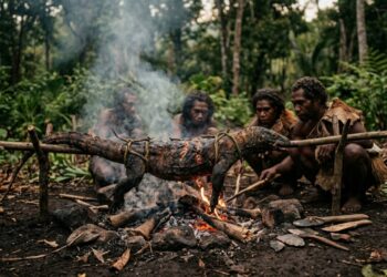 Fósseis sugerem que “hobbits” extintos comiam sobras de dragões-de-komodo