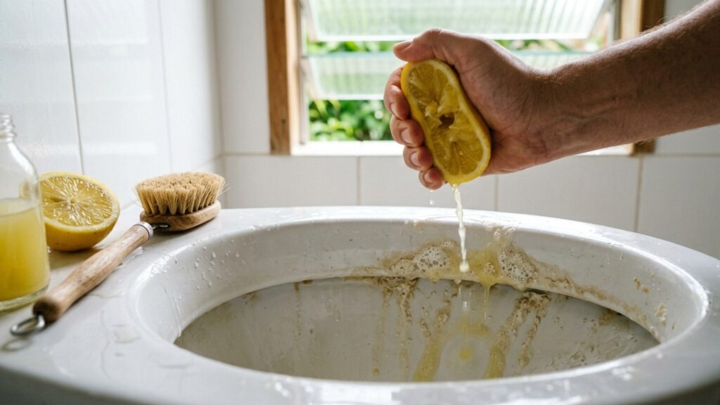 Nem vinagre nem bicarbonato: o ingrediente caseiro ideal para tirar o calcário e as manchas do vaso em poucos minutos