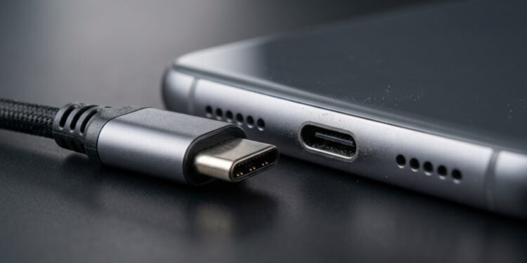O cabo USB-C possui uma orientação específica: por que a orientação do conector pode reduzir a velocidade de carregamento?