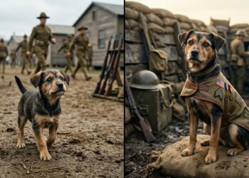 O cachorrinho de rua que se tornou sargento e salvou soldados nas trincheiras da Primeira Guerra Mundial