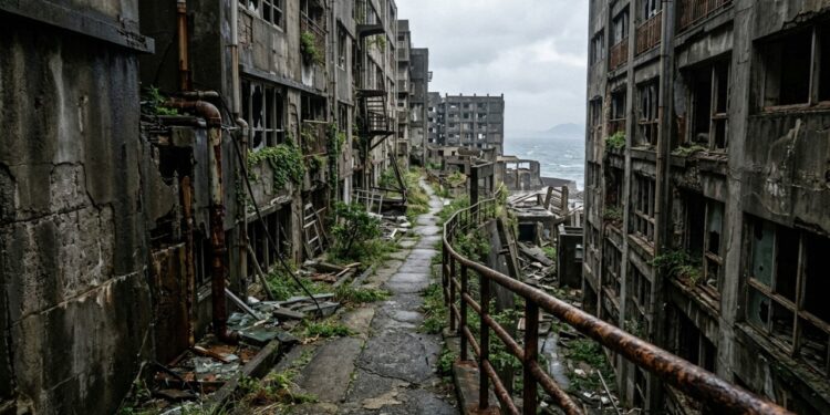 A cidade abandonada que o Japão quer transformar em patrimônio e que inspirou um filme famoso