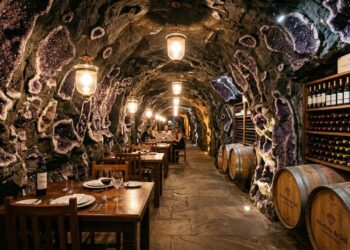 A cidade brasileira onde restaurantes, vinícolas e museus funcionam dentro de antigas minas