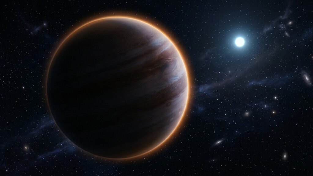 Planeta gigante sobreviveu à morte da estrela e pode revelar o futuro distante do Sistema Solar
